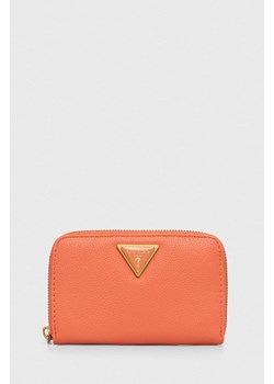 Guess portfel COSETTE damski kolor pomarańczowy SWVA92 22400 ze sklepu ANSWEAR.com w kategorii Portfele damskie - zdjęcie 169465983
