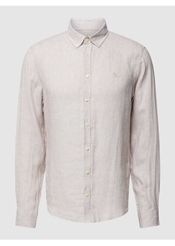Koszula z lnu z kołnierzykiem typu button down ze sklepu Peek&Cloppenburg  w kategorii Koszule męskie - zdjęcie 169466124