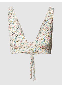 Top bikini ze wzorem na całej powierzchni ze sklepu Peek&Cloppenburg  w kategorii Stroje kąpielowe - zdjęcie 169466464
