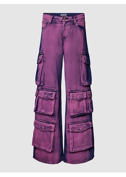 Jeansy o luźnym kroju z nakładanymi kieszeniami ze sklepu Peek&Cloppenburg  w kategorii Jeansy damskie - zdjęcie 169466572