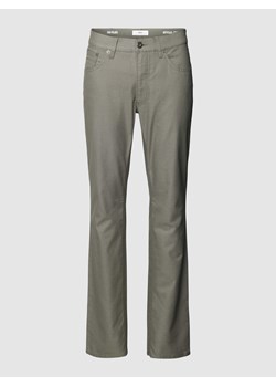 Spodnie materiałowe o kroju regular fit z fakturowanym wzorem model ‘Chuck’ ze sklepu Peek&Cloppenburg  w kategorii Spodnie męskie - zdjęcie 169466671