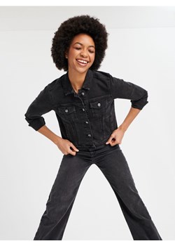 Sinsay - Kurtka jeansowa - czarny ze sklepu Sinsay w kategorii Kurtki damskie - zdjęcie 169468444