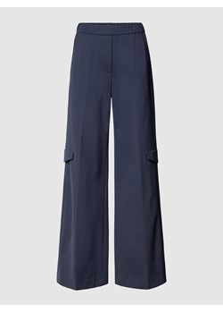 Spodnie materiałowe z mieszanki wiskozy z elastycznym pasem ze sklepu Peek&Cloppenburg  w kategorii Spodnie damskie - zdjęcie 169471810