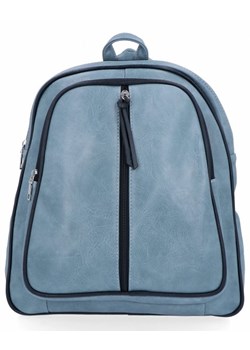 Błękitne Plecaki Damskie firmy Hernan (kolory) ze sklepu torbs.pl w kategorii Plecaki - zdjęcie 169481354