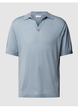 Koszulka polo o kroju regular fit z dekoltem w serek model ‘BEKER’ ze sklepu Peek&Cloppenburg  w kategorii T-shirty męskie - zdjęcie 169484131