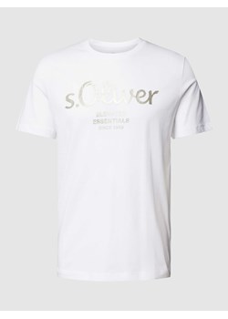 T-shirt z nadrukiem z logo ze sklepu Peek&Cloppenburg  w kategorii T-shirty męskie - zdjęcie 169484281