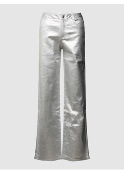 Spodnie o rozkloszowanym kroju model ‘OUR FAVOURITE TUNES’ ze sklepu Peek&Cloppenburg  w kategorii Spodnie damskie - zdjęcie 169484301