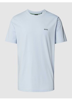 T-shirt z detalem z logo ze sklepu Peek&Cloppenburg  w kategorii T-shirty męskie - zdjęcie 169484350