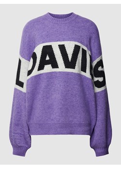 Sweter z dzianiny z logo model ‘FREEZING COLD’ ze sklepu Peek&Cloppenburg  w kategorii Swetry damskie - zdjęcie 169484462