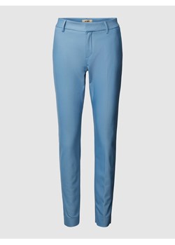 Spodnie materiałowe o kroju slim fit w kant model ‘Abbey Night’ ze sklepu Peek&Cloppenburg  w kategorii Spodnie damskie - zdjęcie 169484823