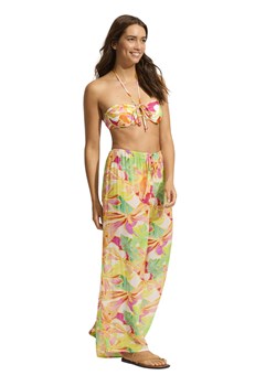 Spodnie plażowe Seafolly wielokolorowe 55192-pa ze sklepu piubiu_pl w kategorii Odzież plażowa - zdjęcie 169484921