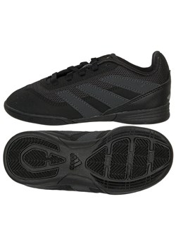 Buty piłkarskie adidas Predator Club In Jr IG5434 czarne ze sklepu ButyModne.pl w kategorii Buty sportowe dziecięce - zdjęcie 169486851
