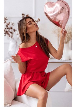 Piżama damska czerwona Dream PK14, Kolor czerwony, Rozmiar L, Ivon ze sklepu Primodo w kategorii Piżamy damskie - zdjęcie 169488872