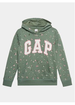Gap Bluza 789603-00 Zielony Regular Fit ze sklepu MODIVO w kategorii Bluzy dziewczęce - zdjęcie 169491553