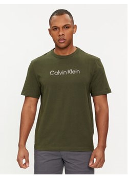 Calvin Klein T-Shirt Degrade Logo K10K112501 Zielony Regular Fit ze sklepu MODIVO w kategorii T-shirty męskie - zdjęcie 169491824