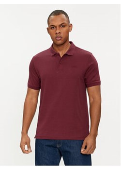 Calvin Klein Polo Smooth K10K111657 Czerwony Slim Fit ze sklepu MODIVO w kategorii T-shirty męskie - zdjęcie 169491894