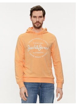 Jack&Jones Bluza Forest 12249237 Pomarańczowy Standard Fit ze sklepu MODIVO w kategorii Bluzy męskie - zdjęcie 169491903