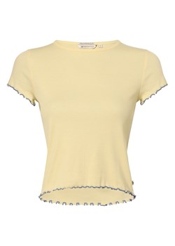 Tom Tailor Denim Koszulka damska Kobiety Bawełna żółty jednolity ze sklepu vangraaf w kategorii Bluzki damskie - zdjęcie 169492444
