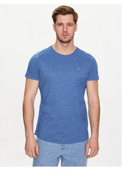 Tommy Jeans T-Shirt Jaspe DM0DM09586 Niebieski Slim Fit ze sklepu MODIVO w kategorii T-shirty męskie - zdjęcie 169493900