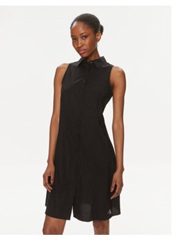 Calvin Klein Jeans Sukienka koszulowa J20J223057 Czarny Regular Fit ze sklepu MODIVO w kategorii Sukienki - zdjęcie 169494044