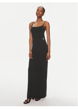 Calvin Klein Jeans Sukienka letnia J20J223055 Czarny Regular Fit ze sklepu MODIVO w kategorii Sukienki - zdjęcie 169494052