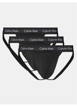 Calvin Klein Underwear Komplet 3 par stringów 000NB3363A Czarny ze sklepu MODIVO w kategorii Majtki męskie - zdjęcie 169494104