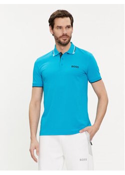 Boss Polo Paddy Pro 50469102 Niebieski Regular Fit ze sklepu MODIVO w kategorii T-shirty męskie - zdjęcie 169494194