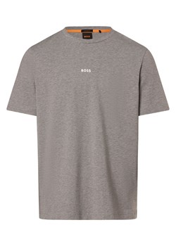 BOSS Orange T-shirt męski Mężczyźni Bawełna kitt jednolity ze sklepu vangraaf w kategorii T-shirty męskie - zdjęcie 169495233