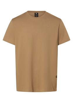 G-Star RAW Koszulka męska Mężczyźni Bawełna wielbłądzi jednolity ze sklepu vangraaf w kategorii T-shirty męskie - zdjęcie 169495250