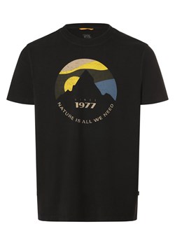 Camel Active Koszulka męska Mężczyźni Bawełna czarny nadruk ze sklepu vangraaf w kategorii T-shirty męskie - zdjęcie 169495252