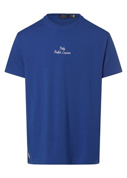 Polo Ralph Lauren Koszulka męska Mężczyźni Bawełna błękit królewski jednolity ze sklepu vangraaf w kategorii T-shirty męskie - zdjęcie 169495260