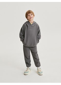 Reserved - Bluza oversize z kapturem - ciemnoszary ze sklepu Reserved w kategorii Bluzy chłopięce - zdjęcie 169495360