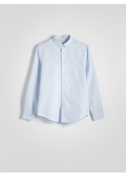 Reserved - Gładka koszula regular fit - jasnoniebieski ze sklepu Reserved w kategorii Koszule męskie - zdjęcie 169495972