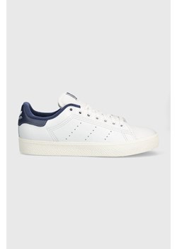 adidas Originals sneakersy skórzane Stan Smith CS kolor biały IG1296 ze sklepu PRM w kategorii Buty sportowe męskie - zdjęcie 169499502
