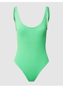 Kostium kąpielowy w jednolitym kolorze model ‘BELMAR SCRUNCHY’ ze sklepu Peek&Cloppenburg  w kategorii Stroje kąpielowe - zdjęcie 169499671
