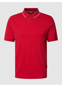 Koszulka polo z paskami w kontrastowym kolorze ze sklepu Peek&Cloppenburg  w kategorii T-shirty męskie - zdjęcie 169499824