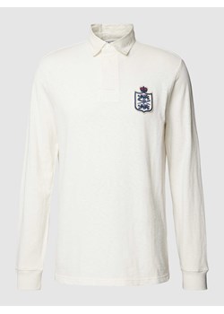 Bluzka z długim rękawem z kołnierzykiem polo ze sklepu Peek&Cloppenburg  w kategorii T-shirty męskie - zdjęcie 169499843