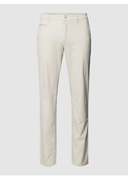 Spodnie materiałowe o kroju regular fit z lamowaną kieszenią model ‘FABIO’ ze sklepu Peek&Cloppenburg  w kategorii Spodnie męskie - zdjęcie 169500043