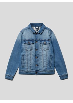 Kurtka jeansowa z kieszeniami na piersi ze sklepu Peek&Cloppenburg  w kategorii Kurtki chłopięce - zdjęcie 169500063