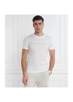 CALVIN KLEIN JEANS T-shirt INSTITUTIONAL LOGO | Slim Fit ze sklepu Gomez Fashion Store w kategorii T-shirty męskie - zdjęcie 169500174