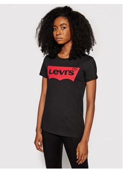 Levi's® T-Shirt The Perfect Graphic Tee 17369-0201 Czarny Regular Fit ze sklepu MODIVO w kategorii Bluzki damskie - zdjęcie 169501162
