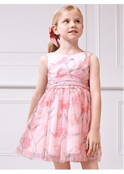 Abel & Lula Sukienka elegancka 5044 Różowy Regular Fit ze sklepu MODIVO w kategorii Sukienki dziewczęce - zdjęcie 169501181