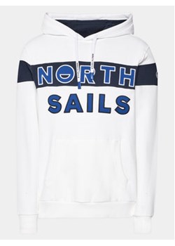 North Sails Bluza 691250 Biały Regular Fit ze sklepu MODIVO w kategorii Bluzy męskie - zdjęcie 169501322