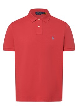 Polo Ralph Lauren Męska koszulka polo Mężczyźni Bawełna malinowy jednolity ze sklepu vangraaf w kategorii T-shirty męskie - zdjęcie 169503820
