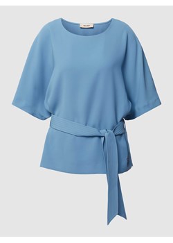 Bluzka z materiałowym paskiem model ‘Rikas’ ze sklepu Peek&Cloppenburg  w kategorii Bluzki damskie - zdjęcie 169505404