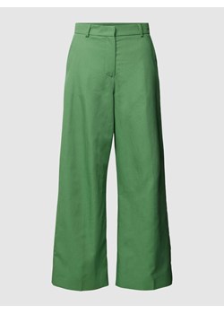 Spodnie materiałowe o kroju flared cut ze szlufkami na pasek model ‘ZIRCONE’ ze sklepu Peek&Cloppenburg  w kategorii Spodnie damskie - zdjęcie 169505703