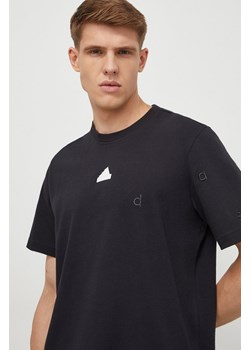 adidas t-shirt bawełniany męski kolor czarny z aplikacją  IP4077 ze sklepu ANSWEAR.com w kategorii T-shirty męskie - zdjęcie 169509751