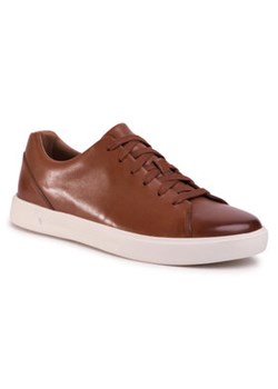 Clarks Sneakersy Un Costa Lace 261486907 Brązowy ze sklepu MODIVO w kategorii Trampki męskie - zdjęcie 169517600