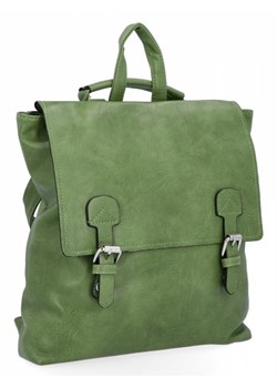 Stylowy Plecak Damski Vintage firmy Hernan Jasno Zielony (kolory) ze sklepu torbs.pl w kategorii Plecaki - zdjęcie 169518080