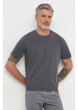 Pepe Jeans t-shirt bawełniany Jacko męski kolor szary gładki ze sklepu ANSWEAR.com w kategorii T-shirty męskie - zdjęcie 169518980